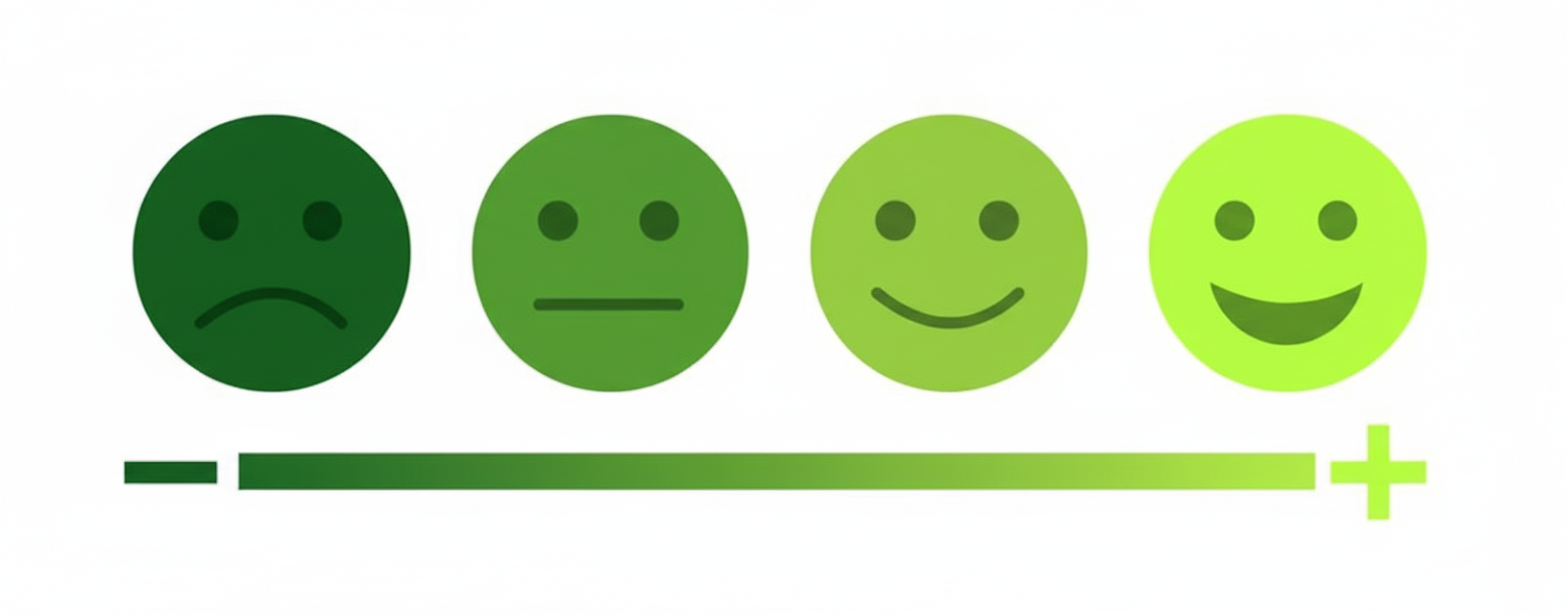 satisfaction smiley vert